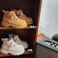画像をギャラリービューアに読み込む, 【予約】ショートワークブーツ "no brand" 秋 冬 韓国 靴 2025 shoes Wselect