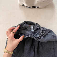 画像をギャラリービューアに読み込む, 【予約】 立体ハーフパンツ デニム bottom 春 夏 80~130cm Wselect - W select baby kids