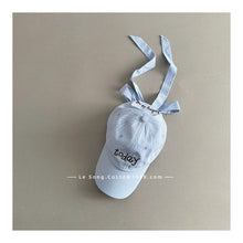 Load image into Gallery viewer, 【予約】ストライプリボンキャップ 夏 free 帽子 Wselect SS Wselect - W select baby kids