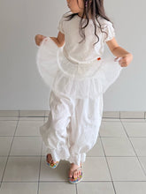 画像をギャラリービューアに読み込む, 【予約】レースバルーンパンツ bottom 無地 白 2026 SS 韓国子供服 cantuccistudio Wselect - W select baby kids