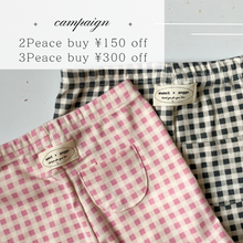 画像をギャラリービューアに読み込む, 【即納】Anggo×wselect Original チェックレギンス leggings Wselect - W select baby kids