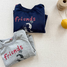画像をギャラリービューアに読み込む, 【予約】ペンギンfriendsT 長袖 春 夏 80~130cm Wselect
