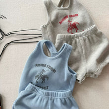 Load image into Gallery viewer, 【予約】horseリブタンクセット 夏 set up 80~130cm 子供服 Wselect SS 子供服 Wselect - W select baby kids