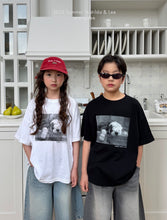Load image into Gallery viewer, 【即納】Matilda&lee モノトーンわんこ Tシャツ 犬 モノトーン 韓国子供服 90〜160 Jr. Wselect - W select baby kids