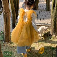 画像をギャラリービューアに読み込む, 【予約】チュールワンピース yellow 夏 韓国 90~140cm 子供服 Wselect ジュニアサイズ AW 子供服 Wselect