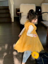画像をギャラリービューアに読み込む, 【予約】チュールワンピース yellow 夏 韓国 90~140cm 子供服 Wselect ジュニアサイズ AW 子供服 Wselect