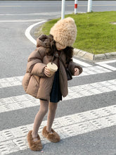 画像をギャラリービューアに読み込む, 【予約】ベーシック中綿コート 羽織 あったか 冬100~150cm Wselect