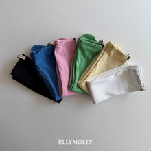 Load image into Gallery viewer, 【予約】カラーリブドソックス 靴下 シンプル AW 韓国 韓国子供服 2026 ELLYMOLLY - W select baby kids