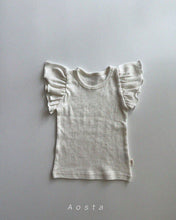 Load image into Gallery viewer, 【予約】エンジェルフリルT 夏 フリル TOPS baby Kids Wselect Aosta - W select baby kids