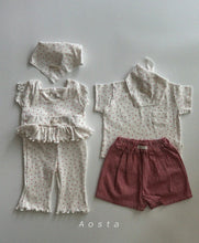 Load image into Gallery viewer, 【予約】キキフリルパンツ 夏 フリル pants baby Kids Wselect Aosta - W select baby kids