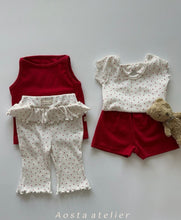 Load image into Gallery viewer, 【予約】キキフリルパンツ 夏 フリル pants baby Kids Wselect Aosta - W select baby kids