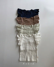 Load image into Gallery viewer, 【予約】エンジェルフリルT 夏 フリル TOPS baby Kids Wselect Aosta - W select baby kids
