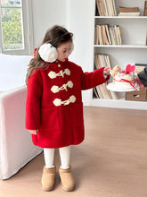 画像をギャラリービューアに読み込む, 【予約】カラーダッフルコート ダッフル 羽織 ロング あったか blue red 110~170cm Wselect