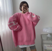 画像をギャラリービューアに読み込む, 【即納】BIGロゴニット オーバーサイズ 冬 秋 ladies レディース Wselect - W select baby kids