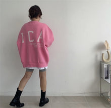 画像をギャラリービューアに読み込む, 【即納】BIGロゴニット オーバーサイズ 冬 秋 ladies レディース Wselect - W select baby kids