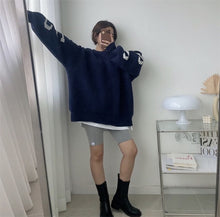 画像をギャラリービューアに読み込む, 【即納】BIGロゴニット オーバーサイズ 冬 秋 ladies レディース Wselect - W select baby kids