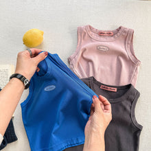 Load image into Gallery viewer, 【予約】ベーシックタンク 夏 シンプル 80~130cm 子供服 Wselect SS 子供服 Wselect - W select baby kids