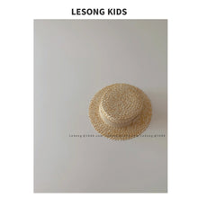 画像をギャラリービューアに読み込む, 【予約】basicカンカン帽子 夏 hat 50~52cm 帽子 kids SS Wselect - W select baby kids