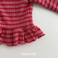 Load image into Gallery viewer, 【予約】ロエンフリルカーディガン ボーダー AW 韓国 韓国子供服 2026 ELLYMOLLY - W select baby kids