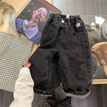 Load image into Gallery viewer, 【予約】 立体裁断デニムパンツ bottom デニム 80~130cm Wselect - W select baby kids