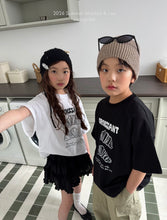 Charger l'image dans la galerie, 【即納】Matilda&lee Tシャツ クロワッサン モノトーン 韓国子供服 Jr. Wselect - W select baby kids