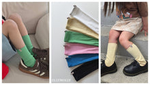 Load image into Gallery viewer, 【予約】カラーリブドソックス 靴下 シンプル AW 韓国 韓国子供服 2026 ELLYMOLLY - W select baby kids