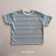 画像をギャラリービューアに読み込む, 【予約】エブリデイティー Tシャツ ボーダー 小学生 SS 韓国 2026 ELLYMOLLY