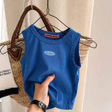 Load image into Gallery viewer, 【予約】ベーシックタンク 夏 シンプル 80~130cm 子供服 Wselect SS 子供服 Wselect - W select baby kids