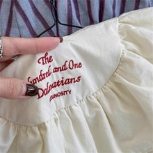 画像をギャラリービューアに読み込む, 【予約】 フリルミドルワンピース ホワイト ブルー 80~130cm Wselect - W select baby kids