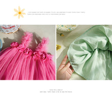 画像をギャラリービューアに読み込む, 【予約】チュールAラインドレス 夏 韓国 80~130cm 子供服 Wselect