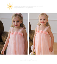 画像をギャラリービューアに読み込む, 【予約】チュールAラインドレス 夏 韓国 80~130cm 子供服 Wselect