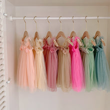 画像をギャラリービューアに読み込む, 【予約】チュールAラインドレス 夏 韓国 80~130cm 子供服 Wselect