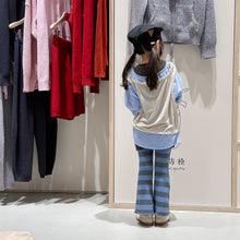 Load image into Gallery viewer, 【予約】レイヤード3色ロンT 春 夏 80~130cm Wselect - W select baby kids