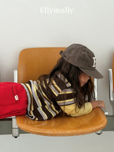Load image into Gallery viewer, 【予約】キャンパスカラーブロックティー 長袖 トップス AW 韓国 韓国子供服 2026 ELLYMOLLY - W select baby kids