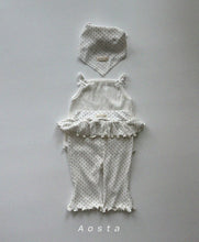 Load image into Gallery viewer, 【予約】キキフリルパンツ 夏 フリル pants baby Kids Wselect Aosta - W select baby kids