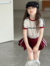 Load image into Gallery viewer, 【予約】 スポーティーショートTシャツ 夏 Tシャツ 100~150cm 子供服 SS 子供服 Wselect - W select baby kids