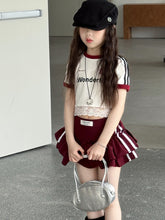 Load image into Gallery viewer, 【予約】 スポーティーショートTシャツ 夏 Tシャツ 100~150cm 子供服 SS 子供服 Wselect - W select baby kids