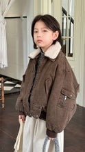 画像をギャラリービューアに読み込む, 【予約】ビンテージパイロットジャケット 羽織 あったか 冬90~150cm Wselect