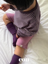Load image into Gallery viewer, 【予約】ボーダーTシャツ AW 韓国 韓国子供服 2026 CON