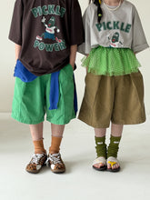 Load image into Gallery viewer, 【予約】ハーフ立体パンツ 夏 100~160cm 子供服 bottom Wselect SS 子供服 Wselect - W select baby kids