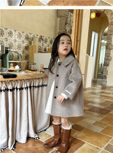 Load image into Gallery viewer, 【予約】Aラインボッスクコート 長袖 outer 冬100~140cm Wselect