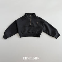 Load image into Gallery viewer, 【予約】アーチピグハーフジップ トップス ジップ AW 韓国 韓国子供服 2026 ELLYMOLLY - W select baby kids
