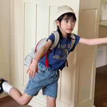 Charger l'image dans la galerie, 【予約】シンプルデニムショートパンツ 夏 denim 80~130cm 子供服 Wselect SS 子供服 Wselect - W select baby kids