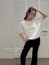 Load image into Gallery viewer, 【即納】Matilda&lee オフショルTシャツ 韓国子供服 90〜160 Jr. Wselect - W select baby kids