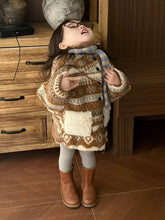 画像をギャラリービューアに読み込む, 【予約】ノルディックボアコート 長袖 ふわふわ 冬80~130cm Wselect