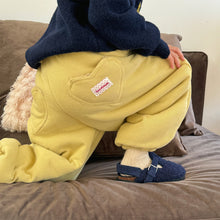 Load image into Gallery viewer, 【予約】ハートポケットスエットパンツ あったか 裏起毛 冬80~130cm Wselect
