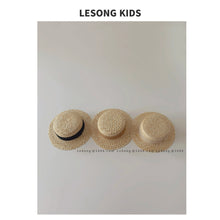 画像をギャラリービューアに読み込む, 【予約】basicカンカン帽子 夏 hat 50~52cm 帽子 kids SS Wselect - W select baby kids