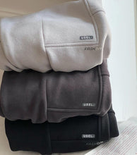 画像をギャラリービューアに読み込む, 【予約】スエットストレートパンツ bottom ゆったり 裏起毛 冬 100~160cm Wselect