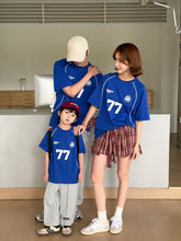 Load image into Gallery viewer, 【予約】親子ユニフォームTシャツ 夏 90cm~adult 子供服 おそろいWselect SS 子供服 Wselect - W select baby kids
