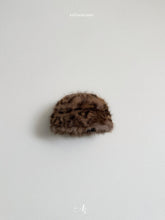 Cargar imagen en el visor de la galería, 【予約】ファーバケハ 帽子 ベビー帽子 cotton AW韓国子供服 2026 冬 atomeme Wselect